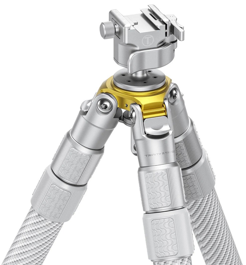 Trinity M Tripod by T3 Optics - Locking Apex Inverted 3 Section